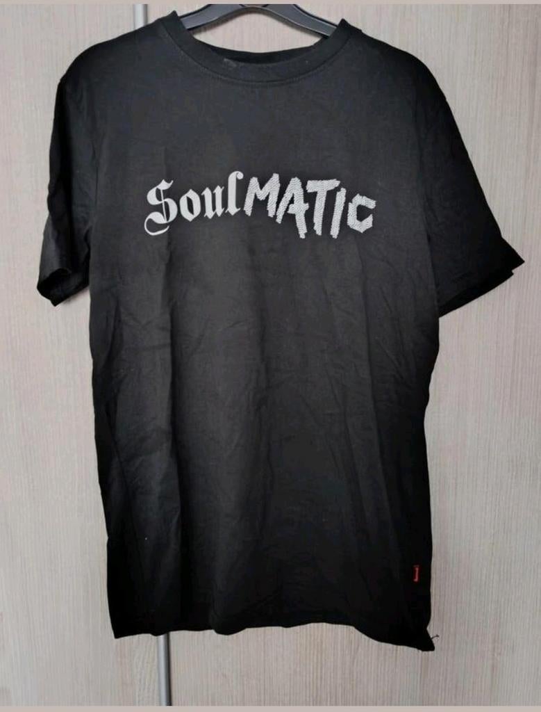 Zwart Soulmatic T-shirt Maat M, Onbekend, Maat 48/50 (M), Zwart, Ophalen of Verzenden