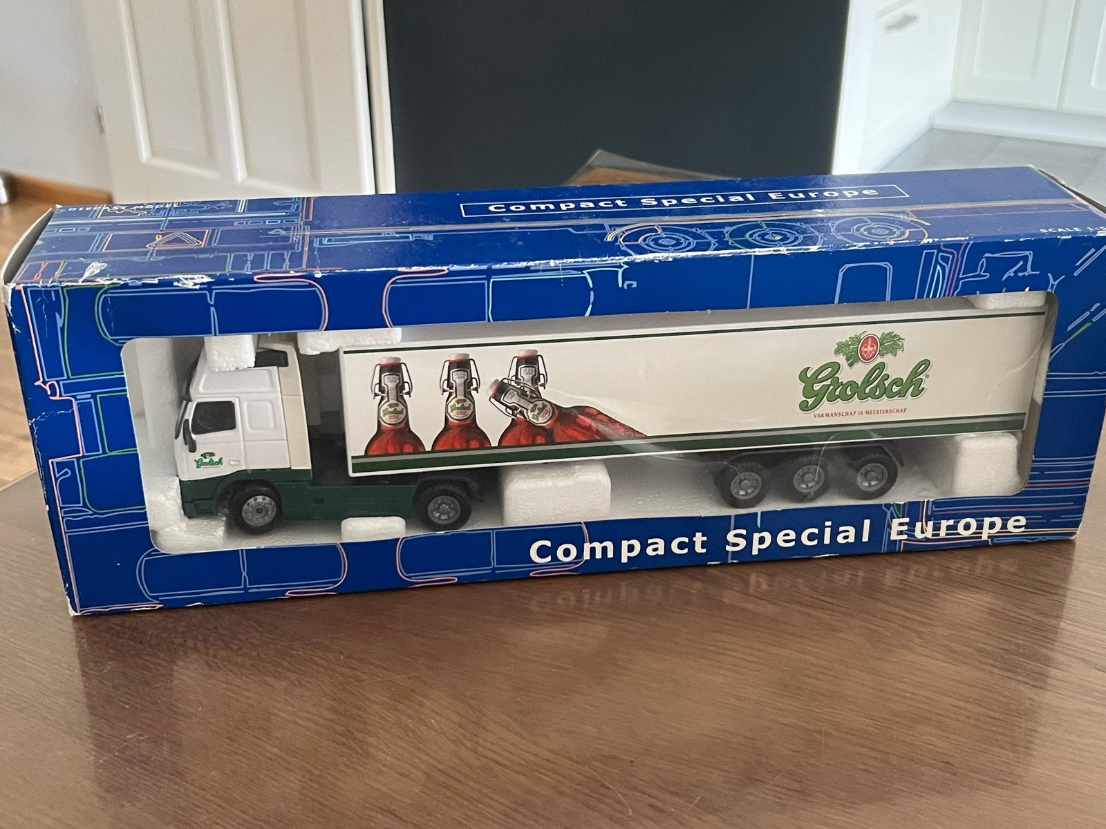 Grolsch Vrachtwagen Miniatuurmodel 1:50, Ophalen of Verzenden, Nieuw, Bus of Vrachtwagen, Overige merken