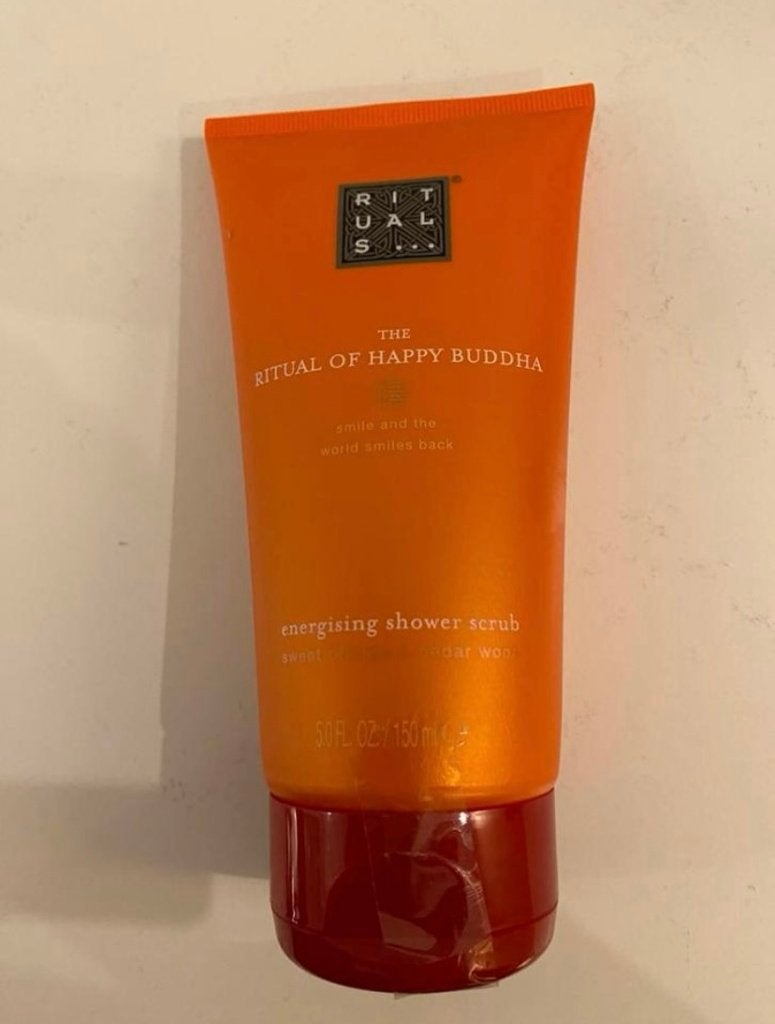 Nieuw Rituals Happy Buddha shower scrub 150 ml, Ophalen of Verzenden, Nieuw, Bad & Douche