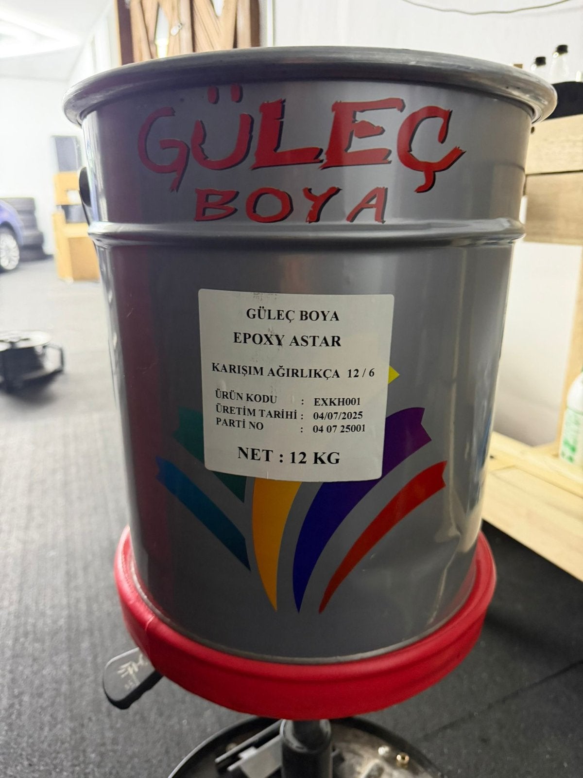 Epoxy 3x18 liter, Ophalen of Verzenden, Nieuw, Grijs