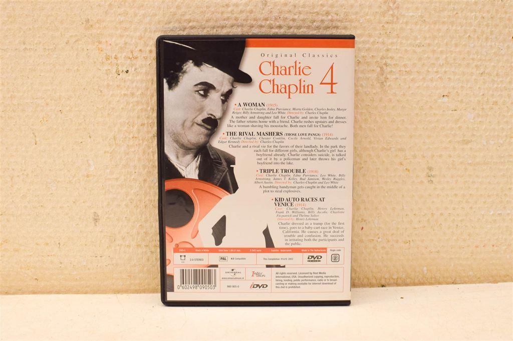 Charlie Chaplin deel 4 45121, Ophalen of Verzenden, Gebruikt