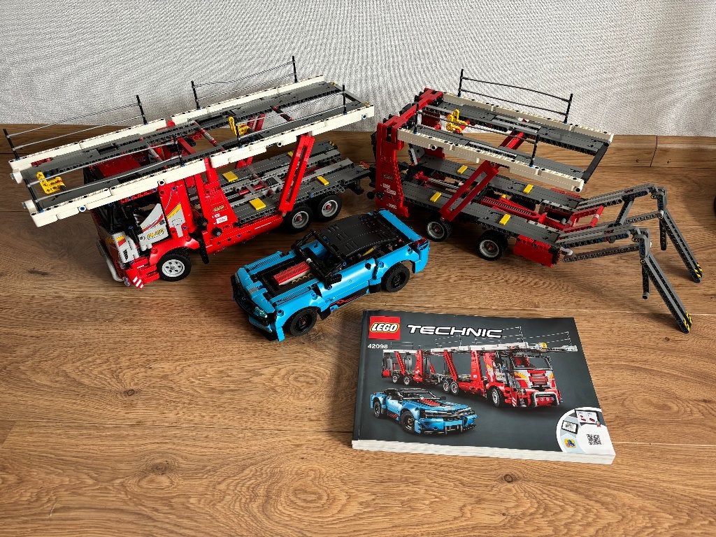 LEGO Autotransporter 42098, Lego, Ophalen of Verzenden, Zo goed als nieuw, Complete set