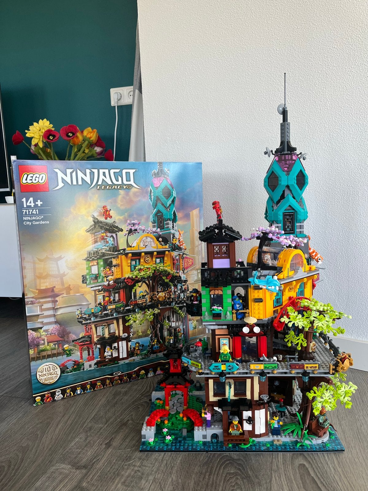 Lego Ninjago City Gardens 71741, Kinderen en Baby's, Speelgoed | Duplo en Lego, Lego, Ophalen of Verzenden, Zo goed als nieuw
