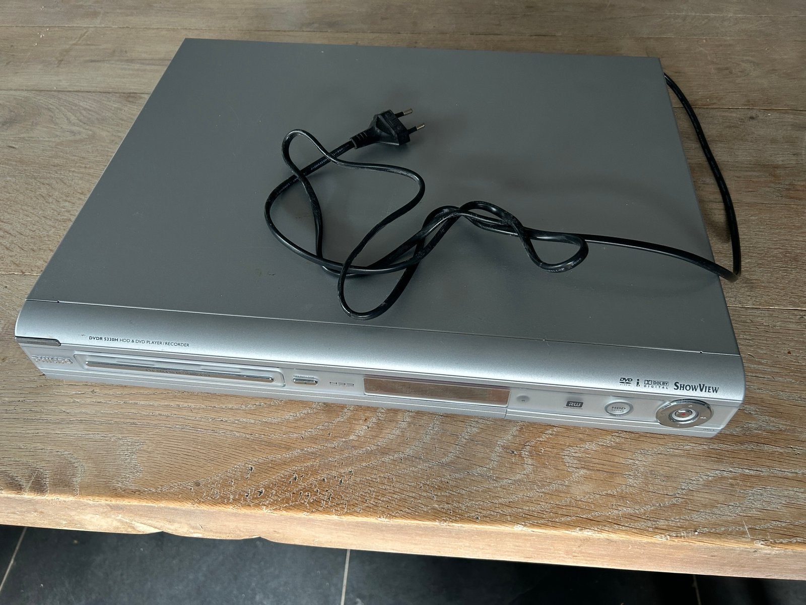 philips DVD speler 5330H DVDR, Ophalen, Philips, Gebruikt, Met harddisk