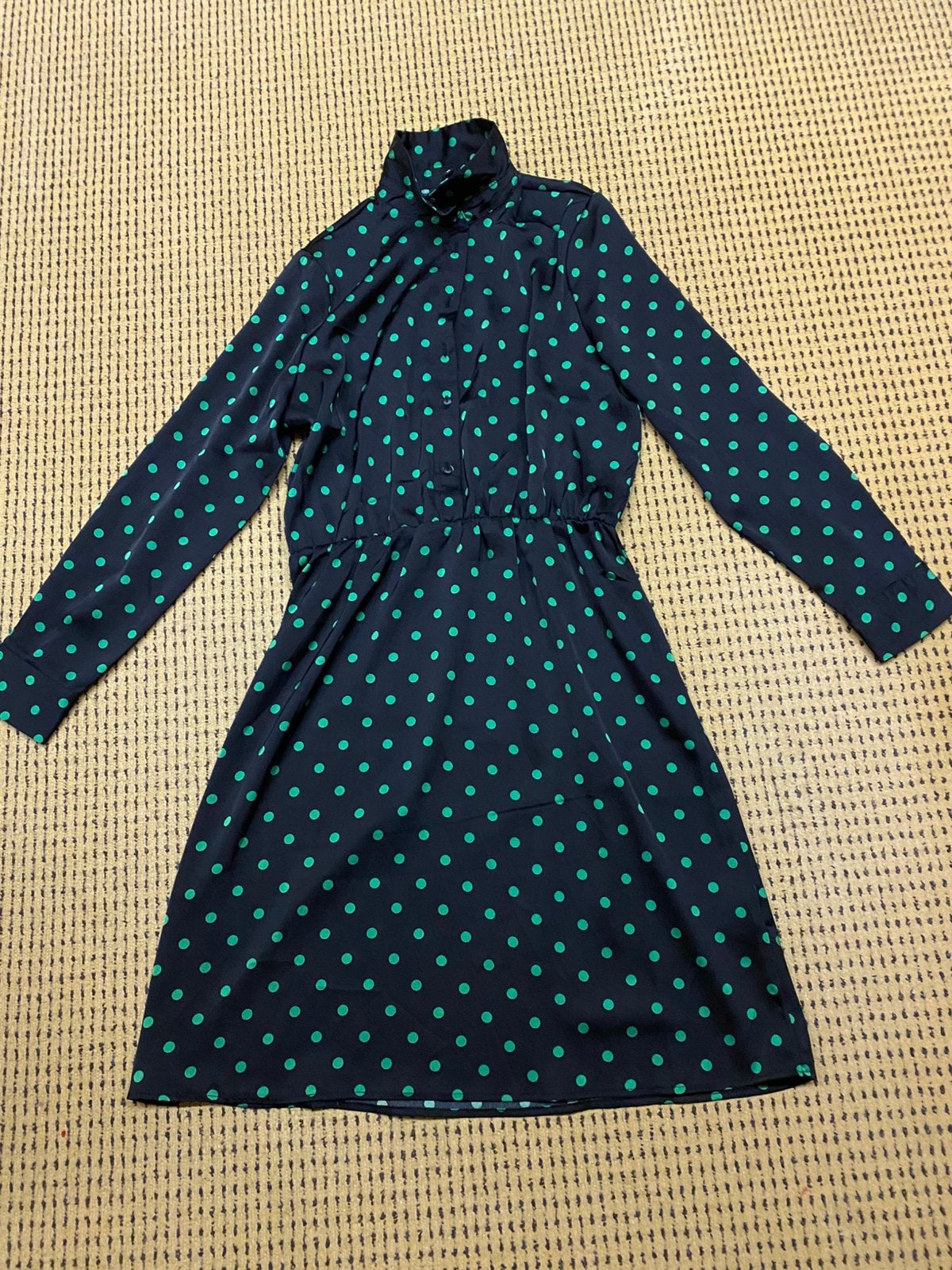 Polkadot jurk, Kleding | Dames, Ophalen of Verzenden, Zo goed als nieuw, Zwart