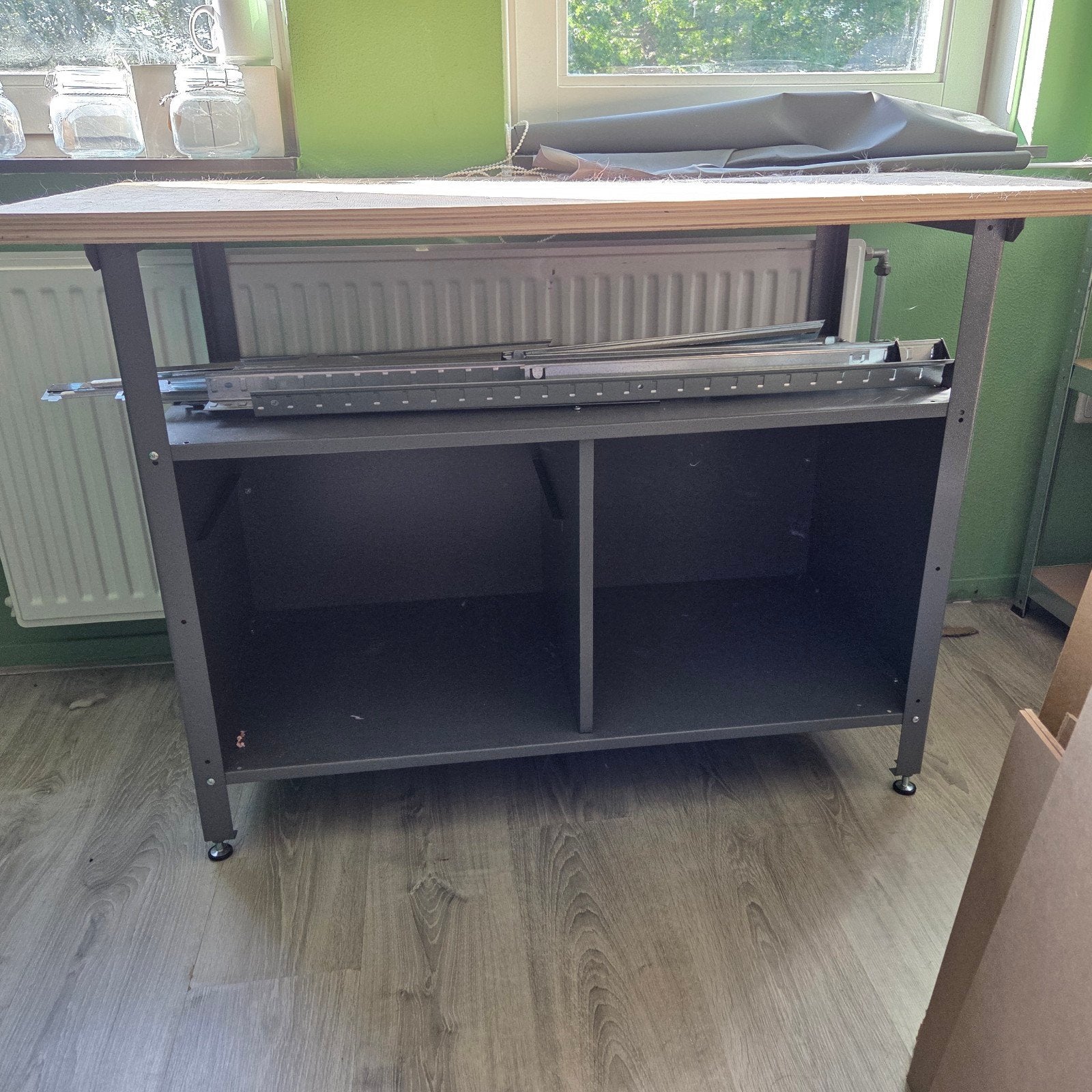 Werkbank, Ophalen, Gebruikt, Gas