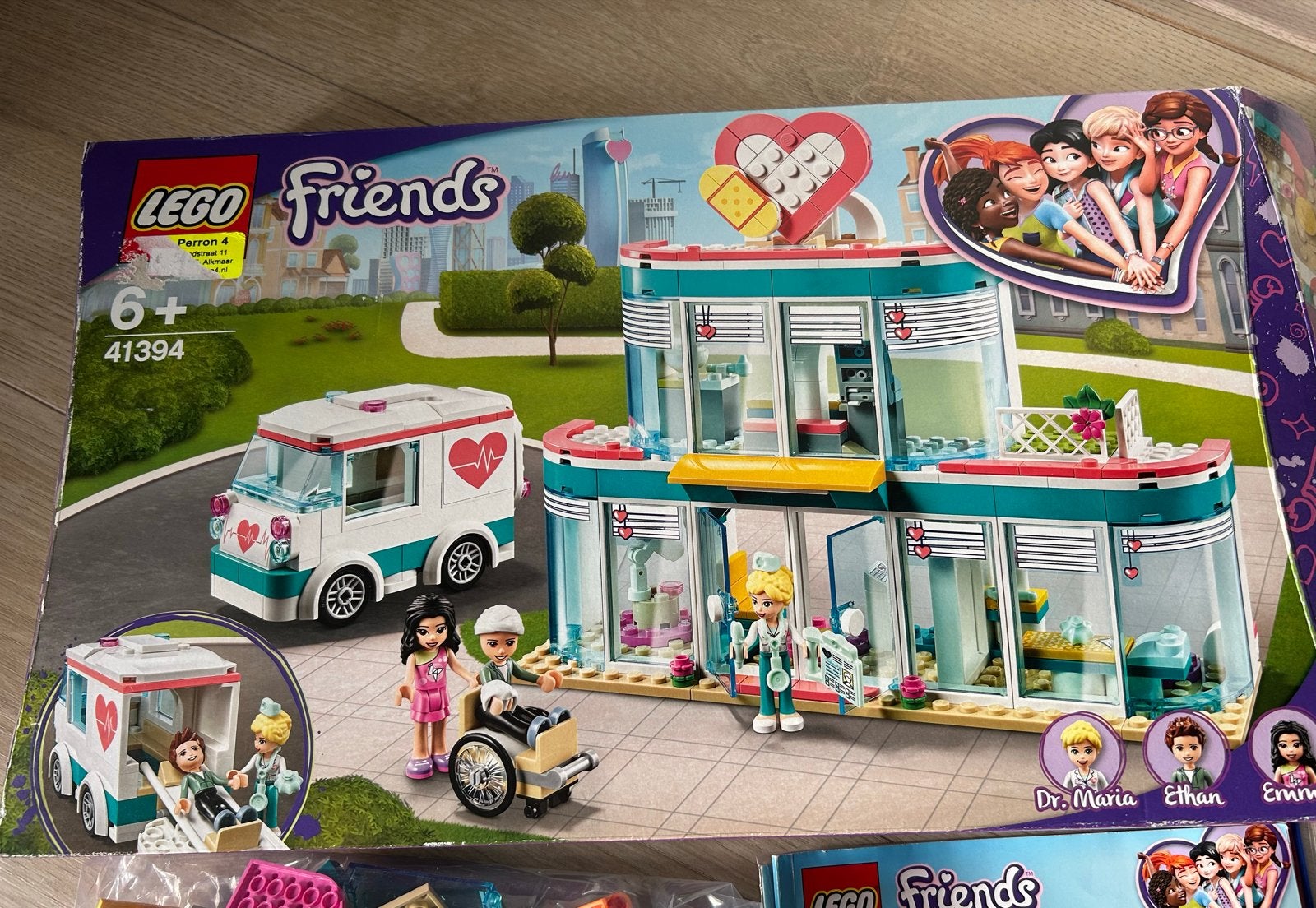 LEGO Friends Heartlake City Ziekenhuis 41394 (incl. reserve, Ophalen of Verzenden, Zo goed als nieuw, Overige merken