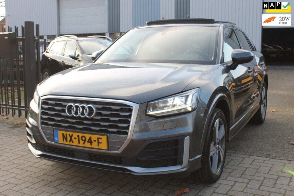 Audi Q2 1.4 TFSI CoD Sport Pro Line S Pano Leer Topstaat!, Auto's, Audi, Gebruikt, 4 cilinders, 150 pk, 19 km/l