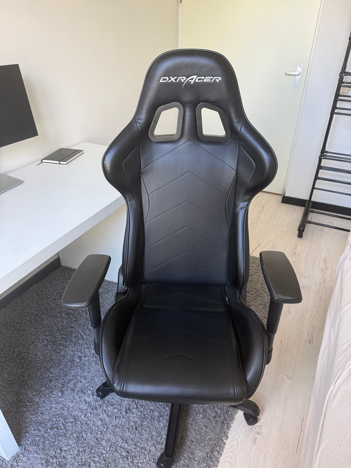 DXRacer Gamingstoel - Zwart, Huis en Inrichting, Bureaustoelen, Ophalen, Gebruikt, Zwart, Gaming bureaustoel