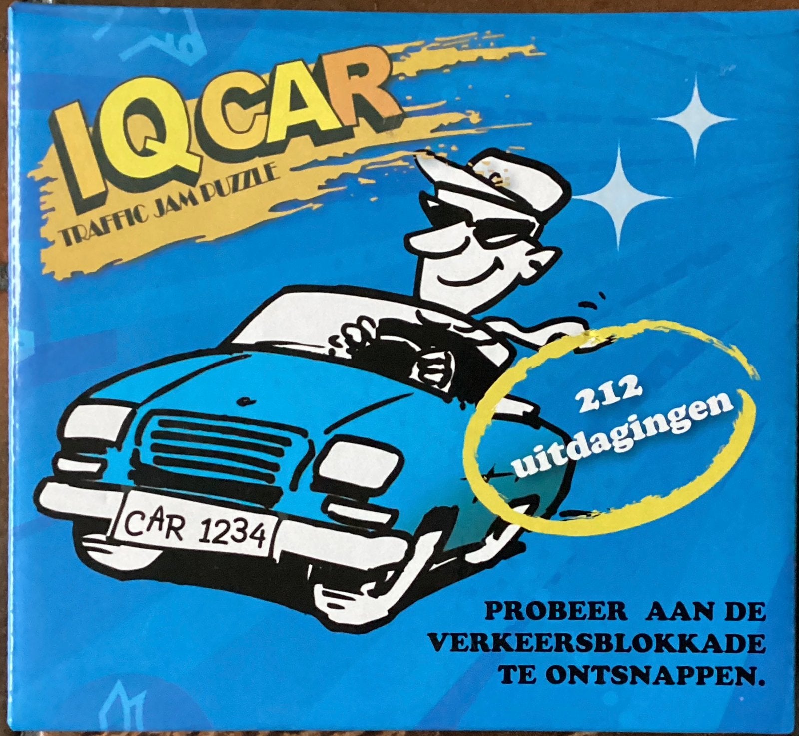 IQ Car compleet met 212 uitdagingen/ Rush hour., Ophalen of Verzenden, Minder dan 500 stukjes, Zo goed als nieuw, Overige typen