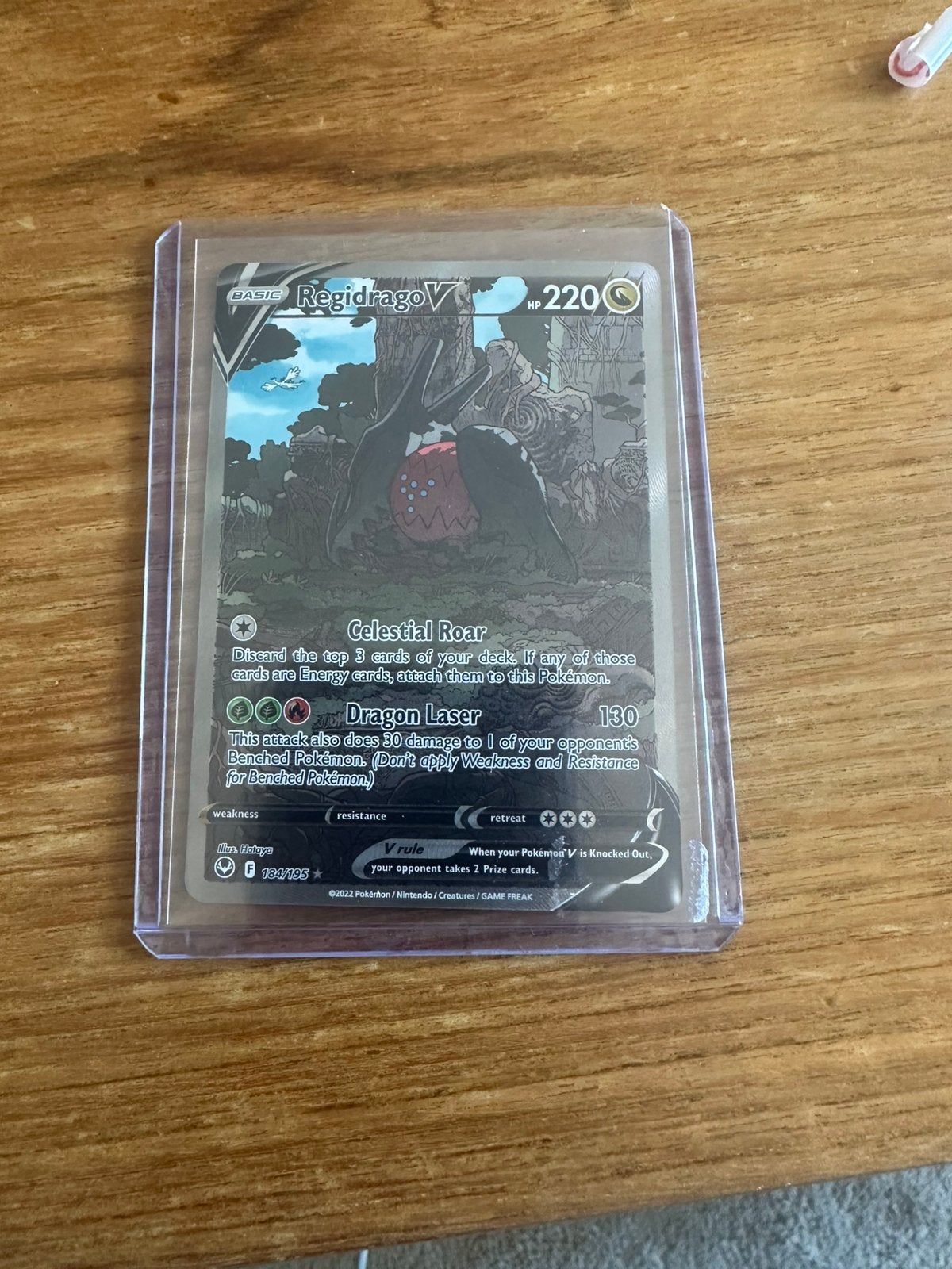 Pokemon Regidrago 183/182 - Silver Tempest, Ophalen of Verzenden, Zo goed als nieuw
