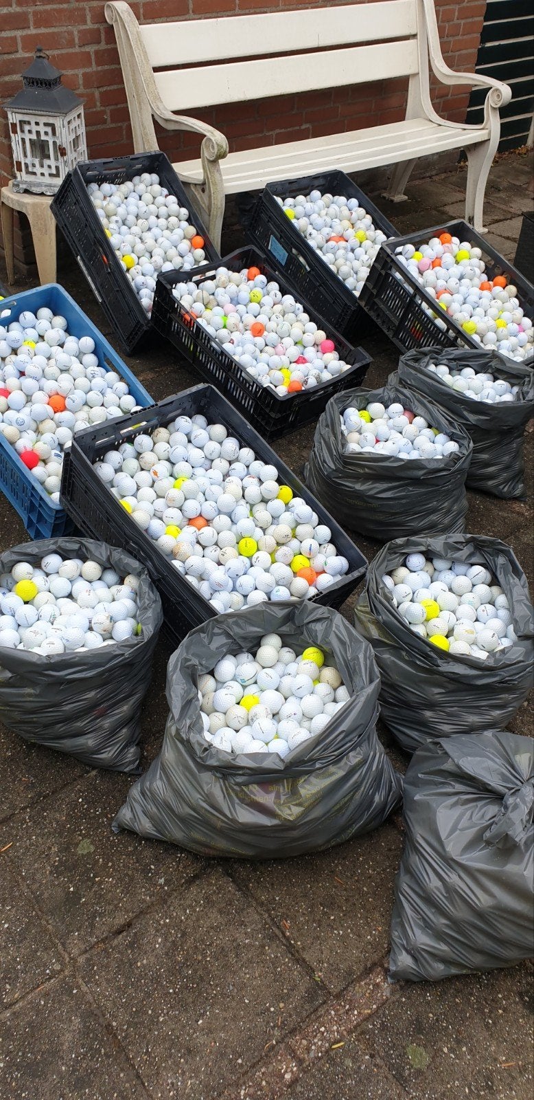 200 AAA Mix Golfballen €60,00, Sport en Fitness, Ophalen of Verzenden, Zo goed als nieuw, Bal(len)