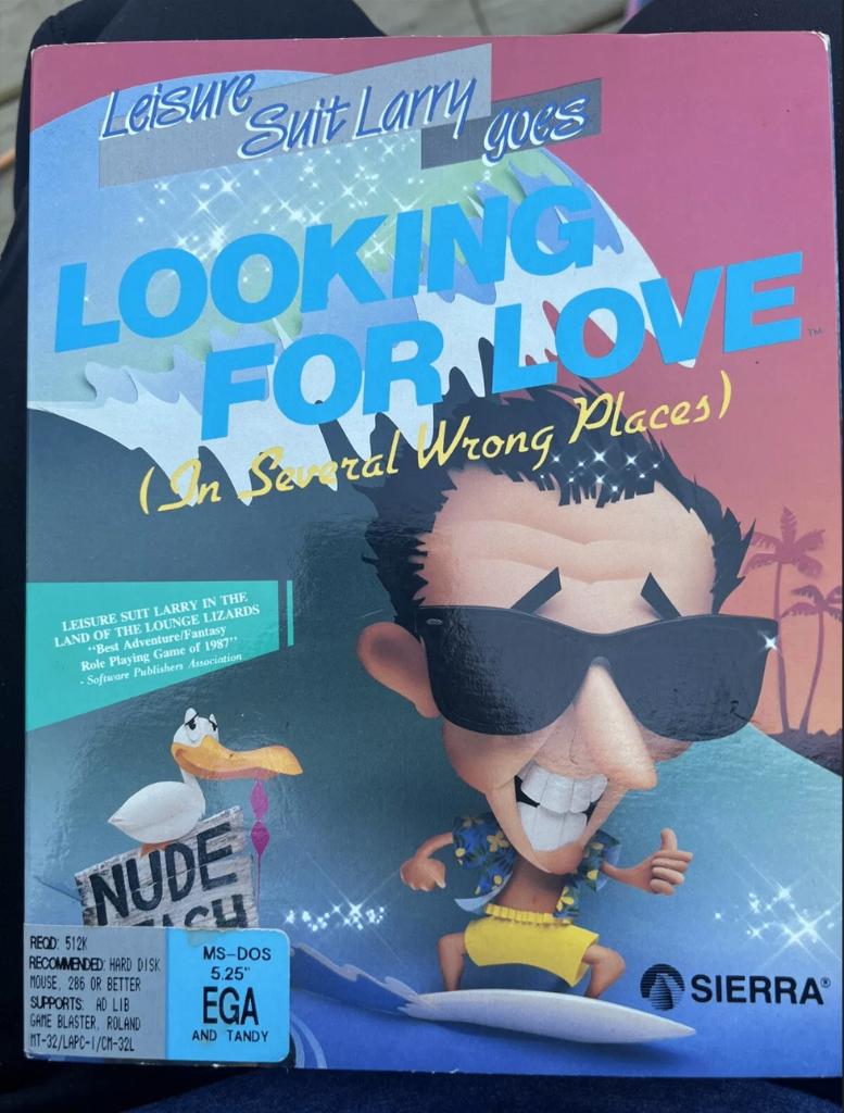 Leisure Suit Larry II Sierra PC Big Box, 1 speler, Ophalen of Verzenden, Vanaf 3 jaar