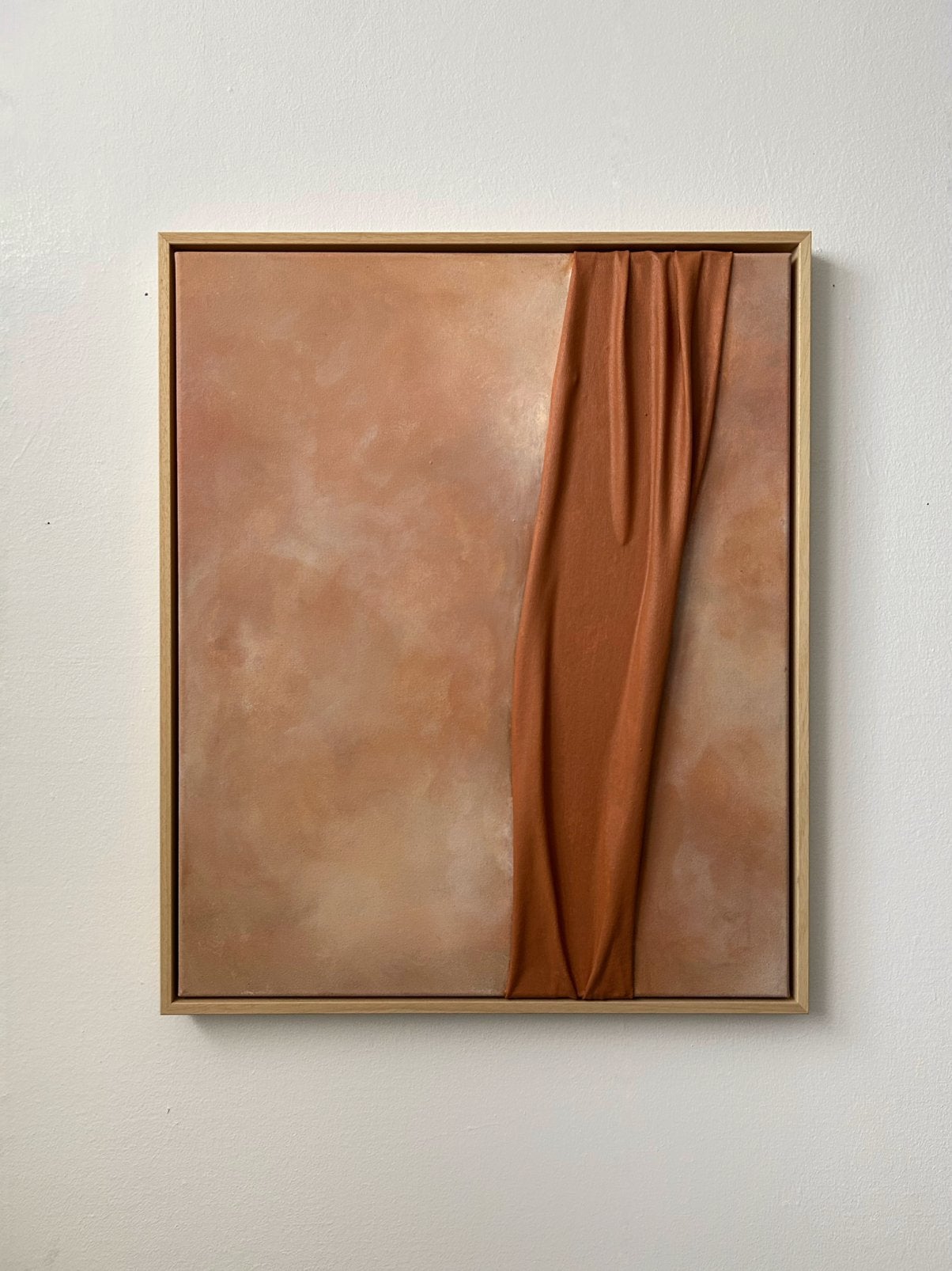 Handgemaak schilderij - Terra - 50x60, Ophalen of Verzenden