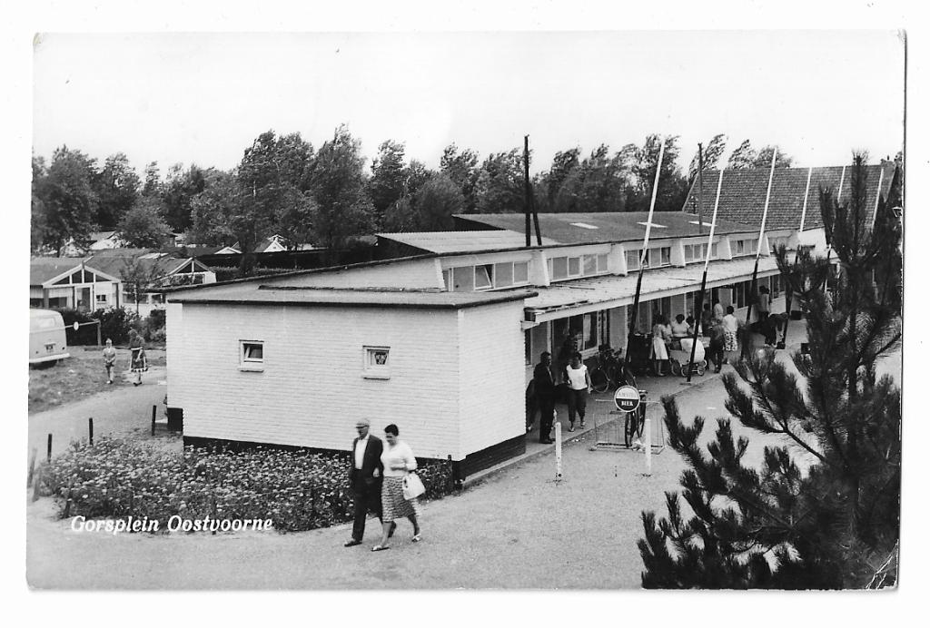 Oostvoorne, Gorsplein, Verzamelen, Ansichtkaarten | Nederland, Gelopen, Zuid-Holland, 1960 tot 1980, Ophalen of Verzenden