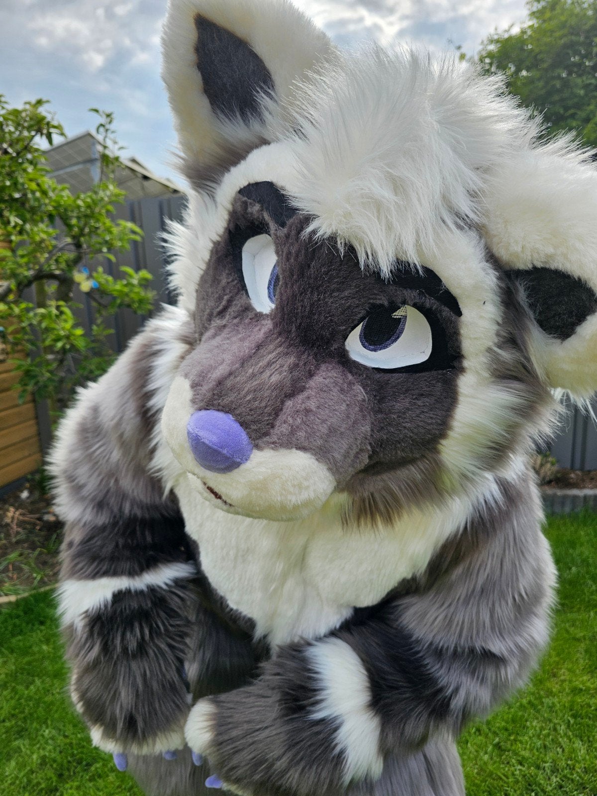 ZGAN Digitrade fullsuit fursuit, Ophalen of Verzenden