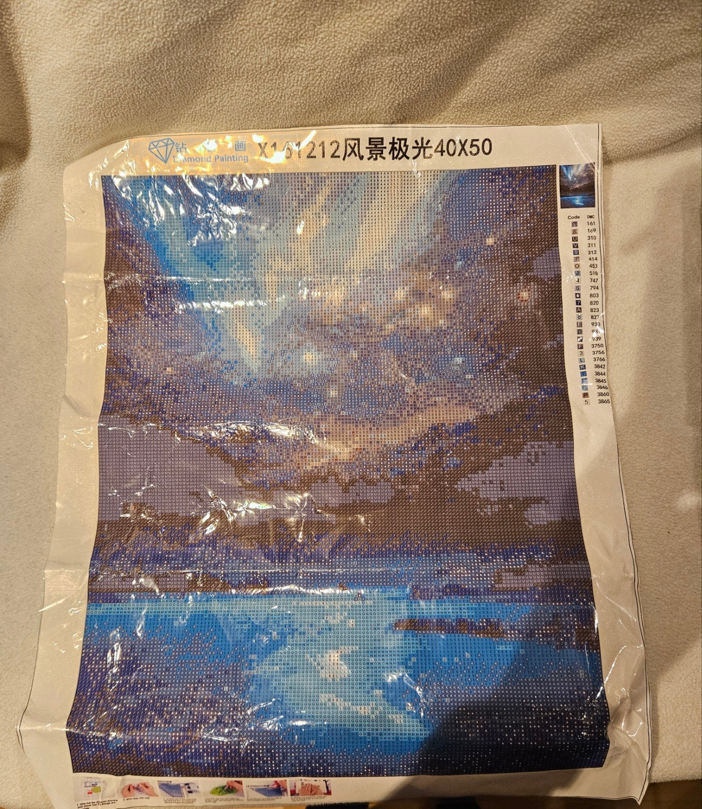 Diamond Painting 40x50cm - Nieuw in Verpakking, Ophalen of Verzenden, Nieuw, Knutselwerk