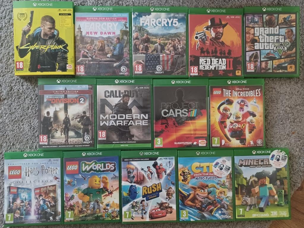 Grote collectie Xbox One en Xbox 360 games, Spelcomputers en Games, Ophalen, Avontuur en Actie