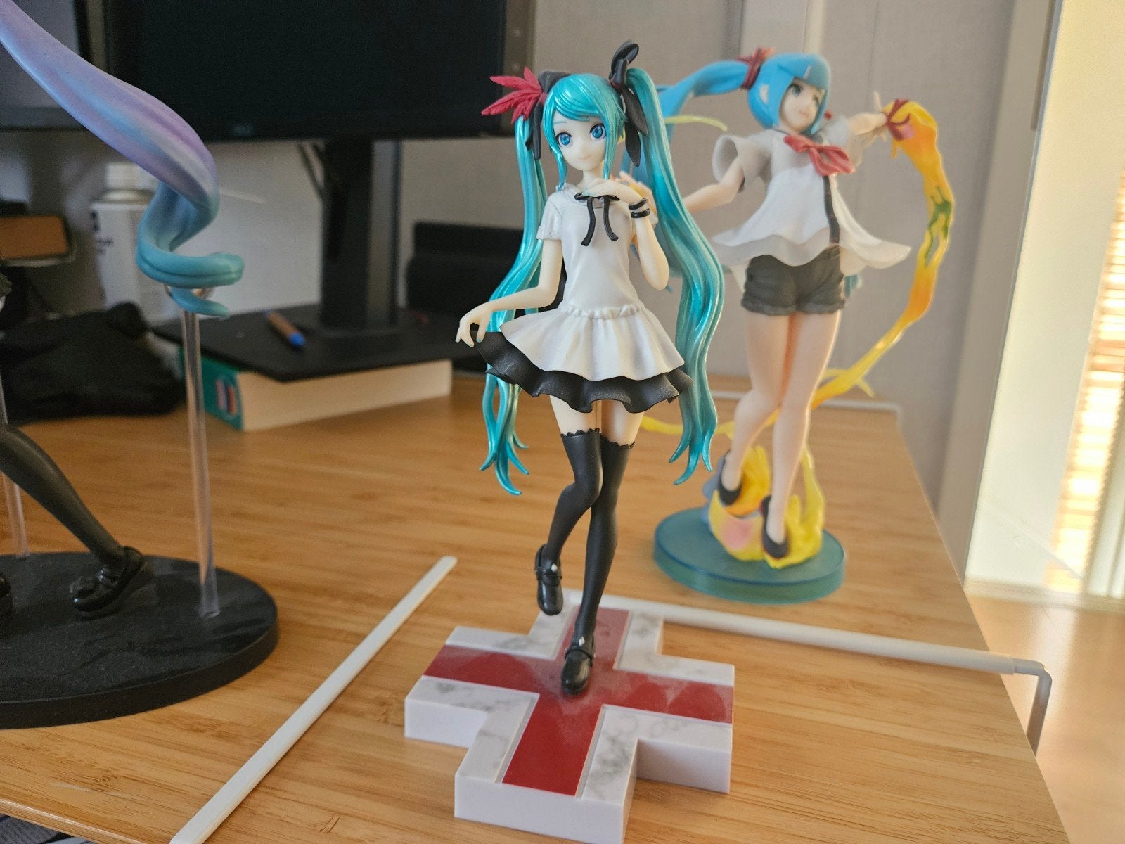 Hatsune miku figuurtjes 4 stuk, Ophalen, Zo goed als nieuw