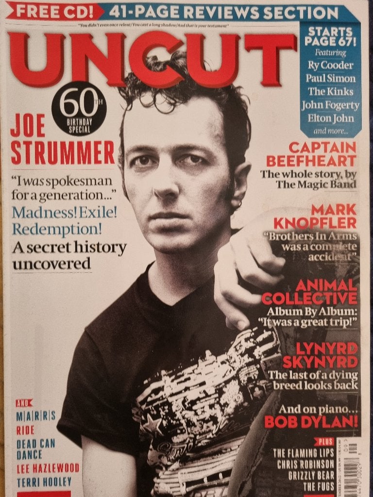 UNCUT 09-2012 184 Strummer Beefheart Animal Collective, Ophalen of Verzenden, Zo goed als nieuw, Muziek, Film of Tv