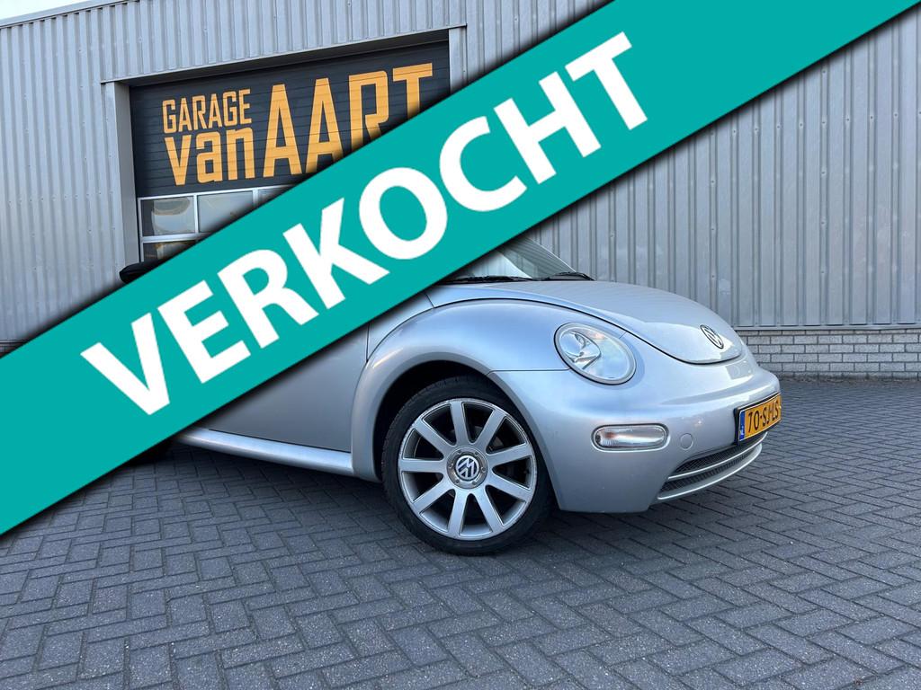 Volkswagen New Beetle Cabriolet 1.6 Turijn Comfort | AIRCO |, Stof, Gebruikt, Beetle (Kever), 4 cilinders