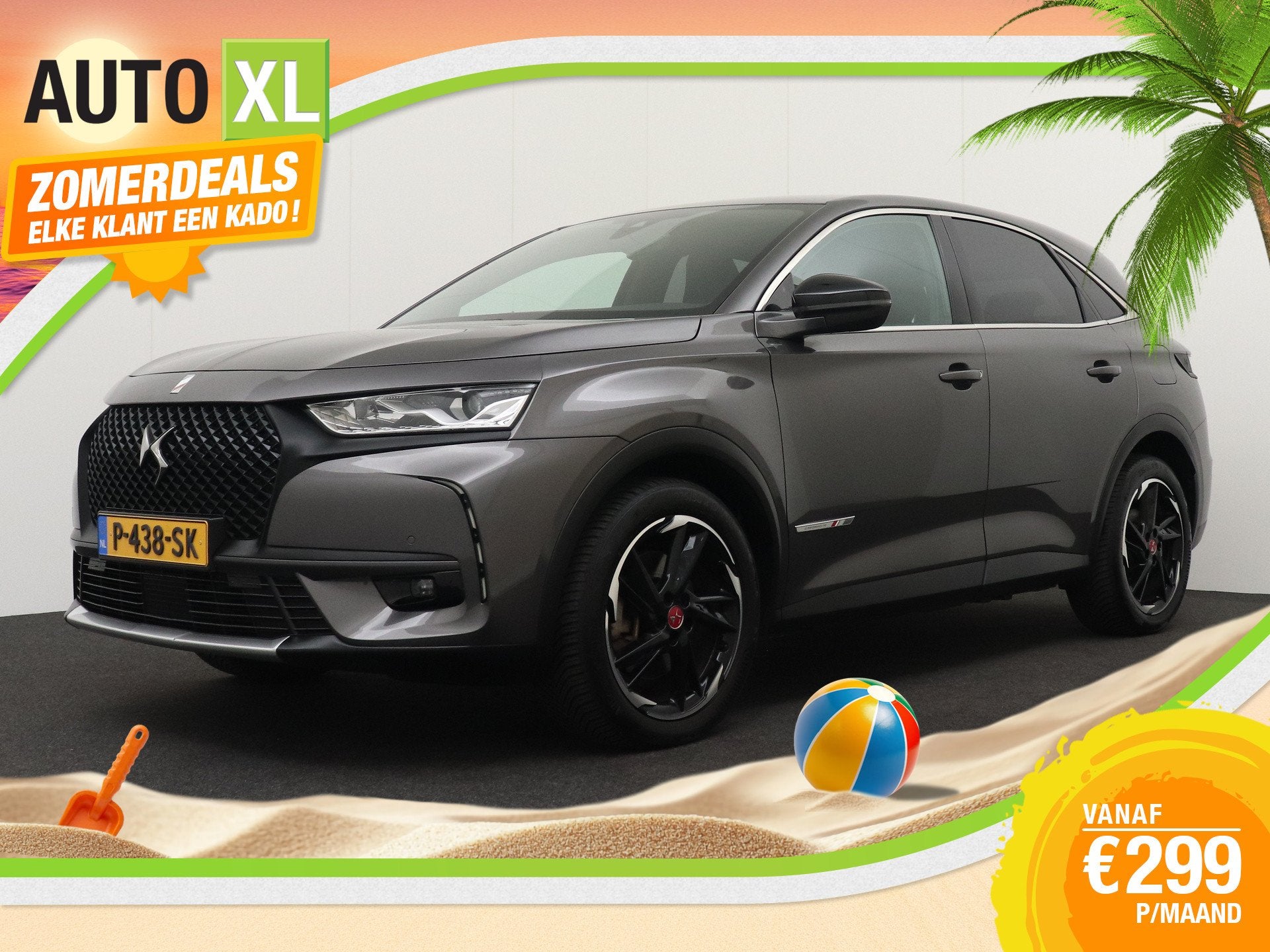 DS 7 Crossback E-Tense PHEV Performance Line Camera 19'LMV C, Auto's, DS, Dealer onderhouden, 4 cilinders, Bedrijf, Hybride Elektrisch/Benzine