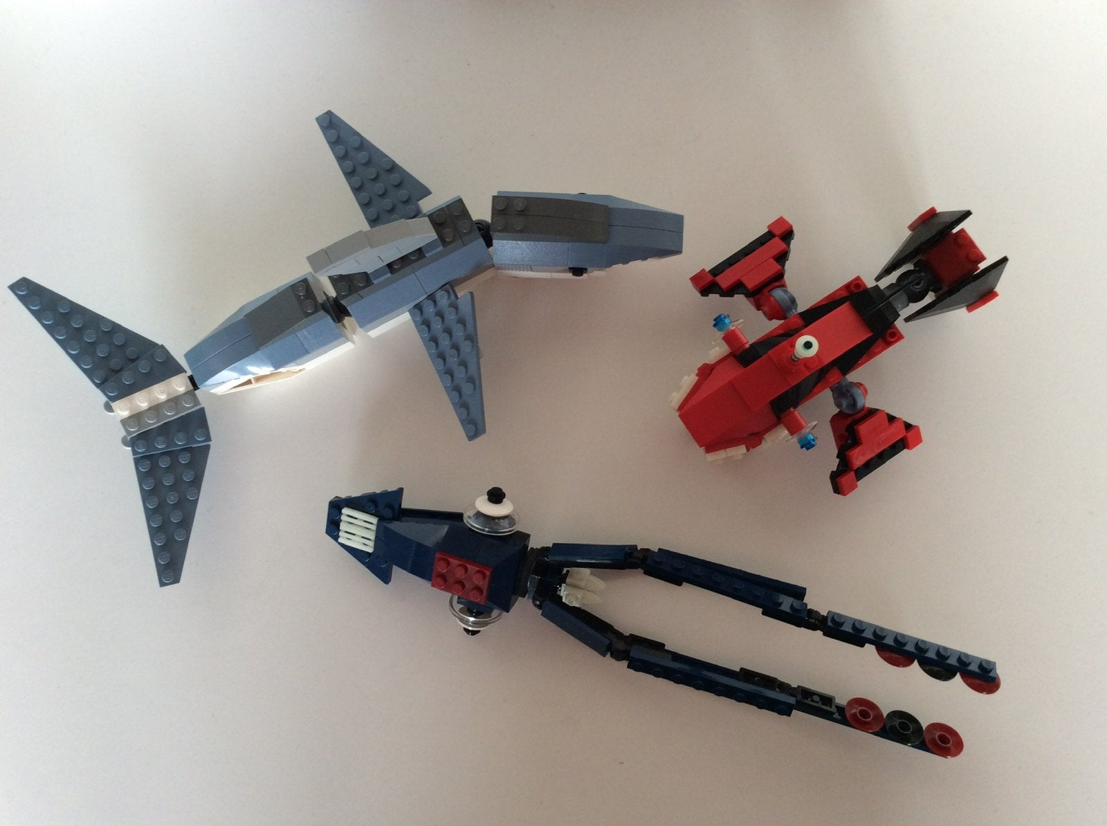 Lego 4506 designer set diepzee roof dieren geen boekje., Lego, Ophalen of Verzenden, Zo goed als nieuw, Compleet