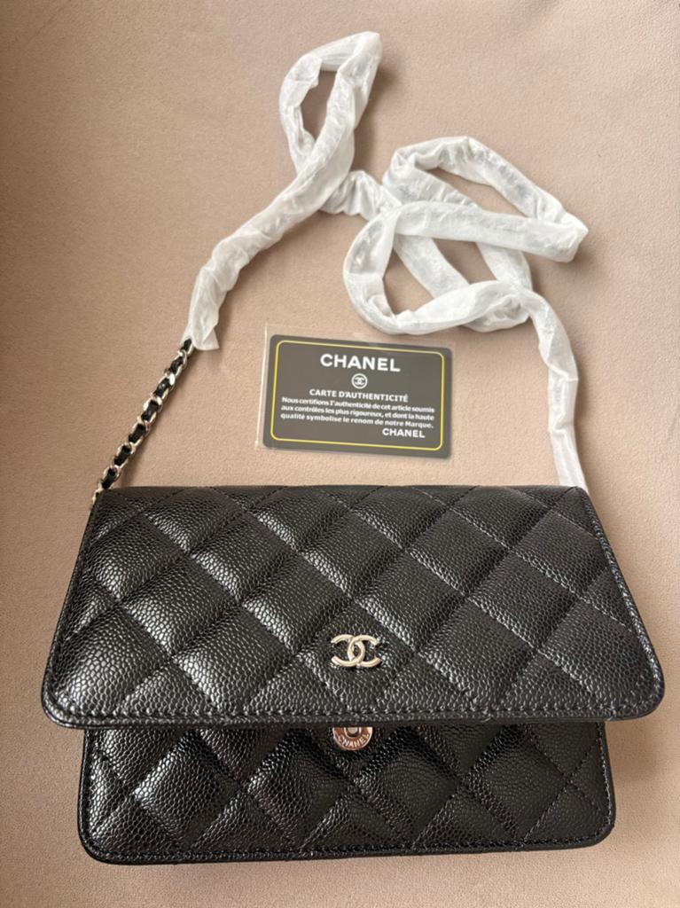 C.tas Wallet on Chain crossbody tasje (WOC), Verzenden, Nieuw, Zwart, Schoudertasje