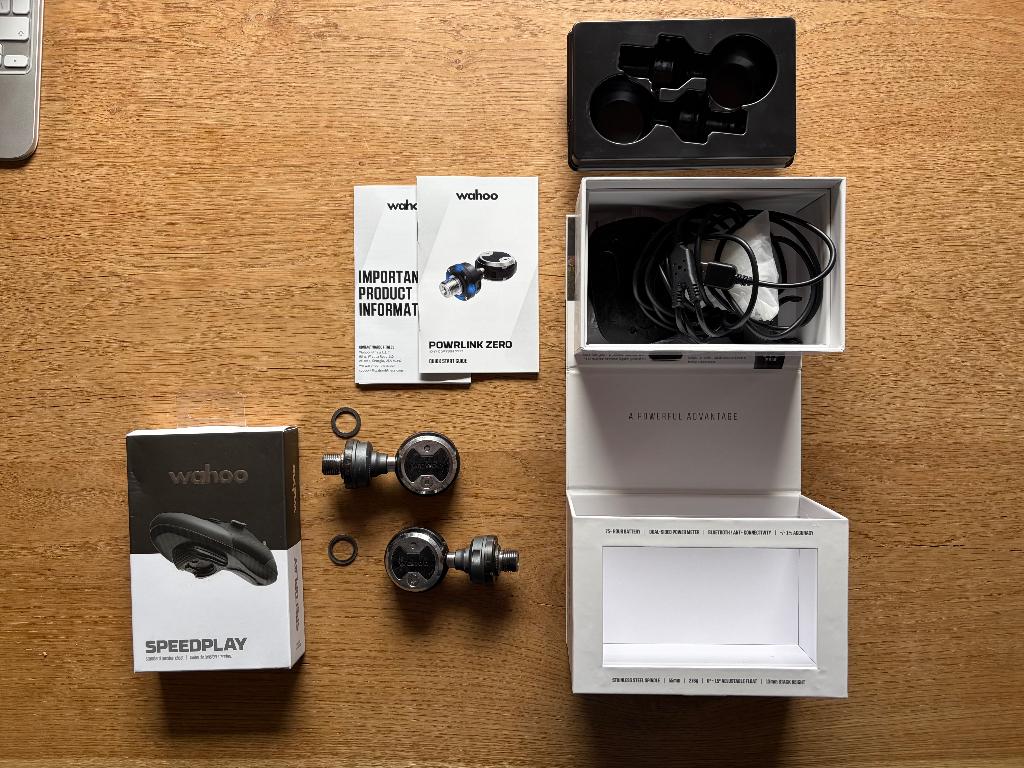 Wahoo Speedplay Powrlink zero (dual-sided power pedals), Fietsen en Brommers, Fietsonderdelen, Gebruikt, Wahoo, Overige typen