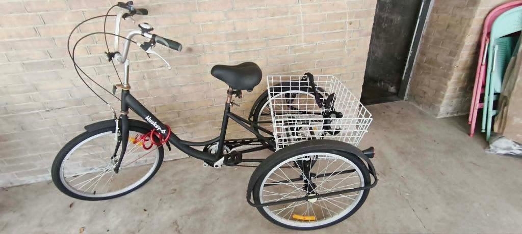 Driewieler fiets met Versnelling Huskey-6, Fietsen en Brommers, Fietsen | Driewielfietsen, Ophalen, Gebruikt, Velgrem