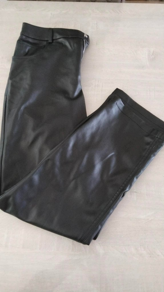 nepleren zwarte broek maat 40 GinaTricot, Maat 38/40 (M), Zwart, Ophalen of Verzenden, Zo goed als nieuw