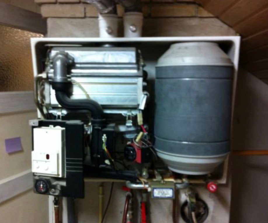 Nefit ecomline cv ketel met koperen boiler,, Ophalen