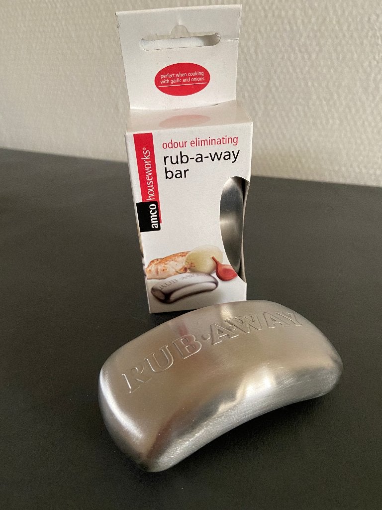 Amco Geurdempende rub-a-way Zeepbar Rvs, Ophalen of Verzenden, Nieuw, Metaal
