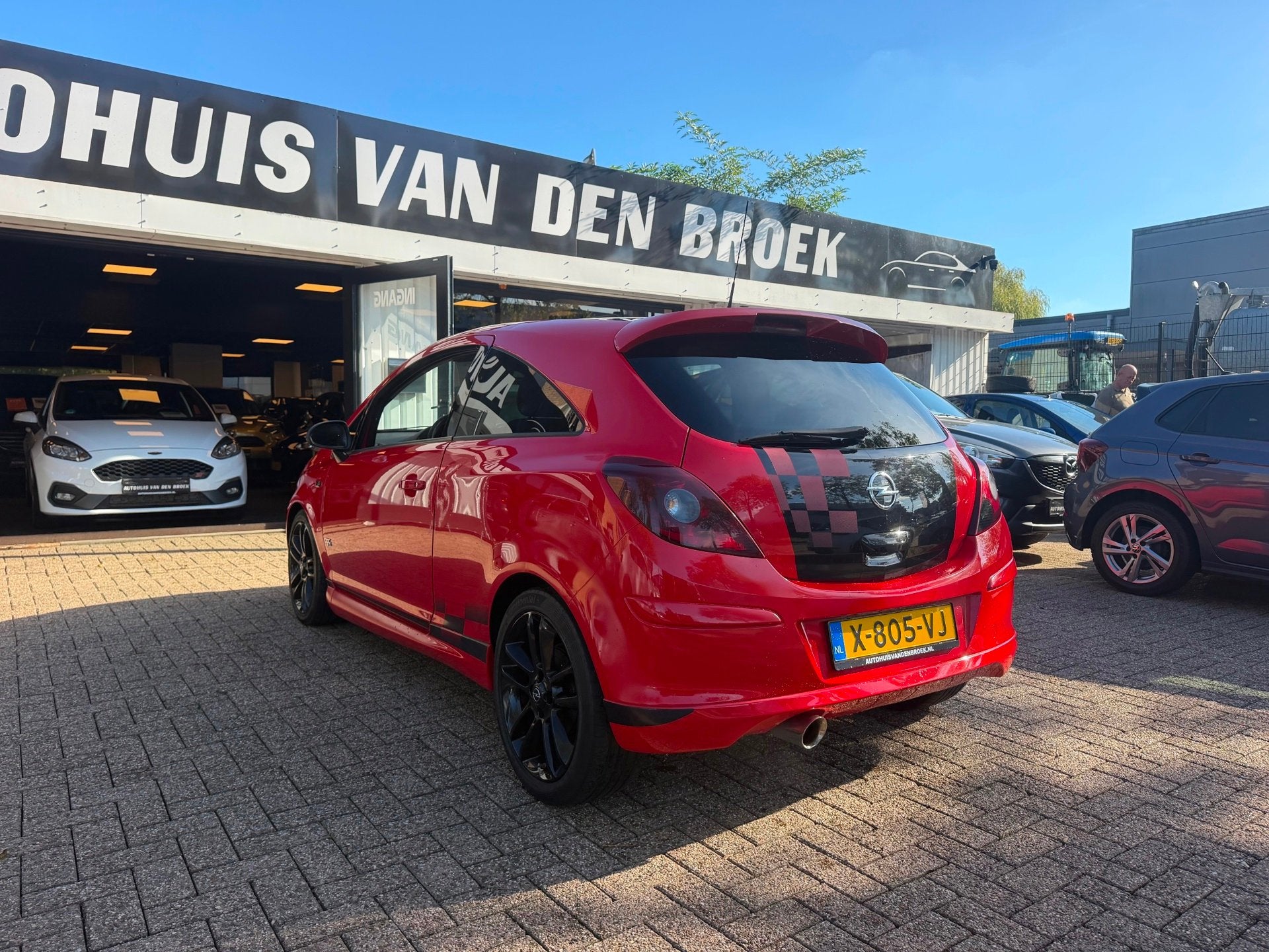 Opel Corsa 1.4-16V Opc-Line|Color Edition|Airco|Navi|Lmv|Ele, Voorwielaandrijving, Euro 5, Stof, Gebruikt