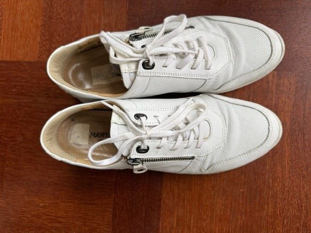 witte hartjes schoenen, Kleding | Dames, Schoenen, Wit, Ophalen of Verzenden, Sneakers of Gympen, Hartjes