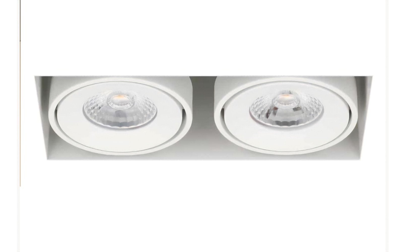 Led inbouwspot, instucbaar 2x GU10  NIEUW!!, Huis en Inrichting, Lampen | Spots, GU10, Overige merken, Nieuw, Ophalen of Verzenden