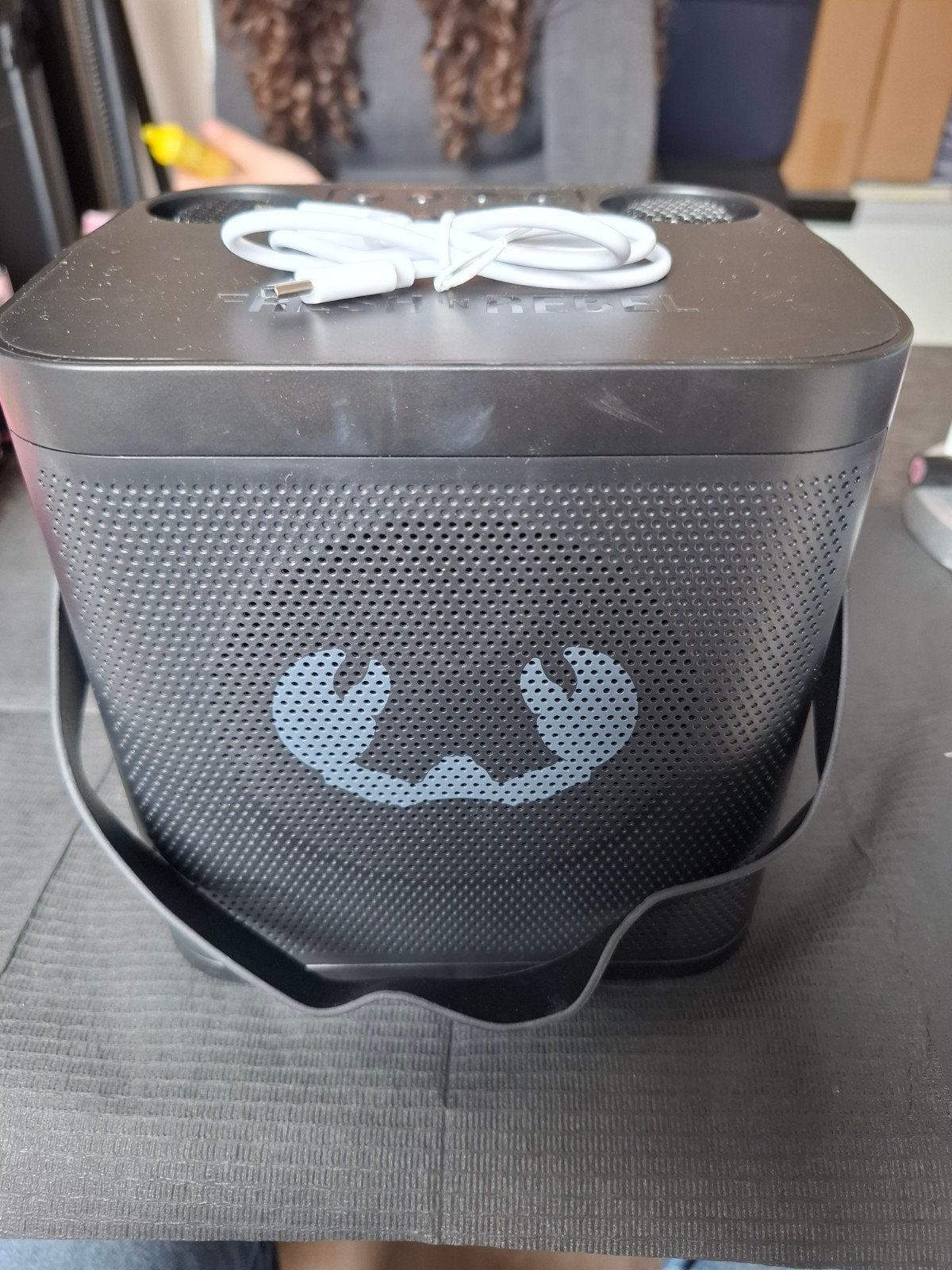 Fresh 'n Rebel Rockbox Bold S Bluetooth Speaker - Zwart, Ophalen of Verzenden, Zo goed als nieuw, Luidspreker(s)