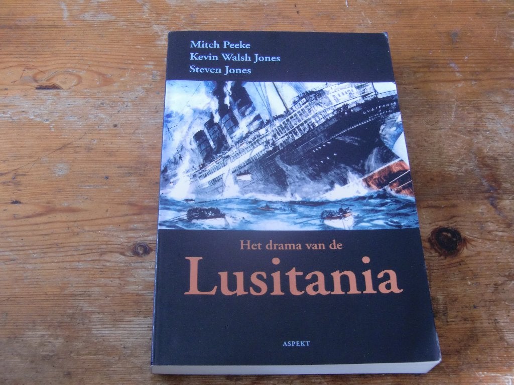 Het drama van de Lusitania (onderzoek, 1915, wo1), Ophalen of Verzenden, Zo goed als nieuw, Motorboot, Boek of Tijdschrift