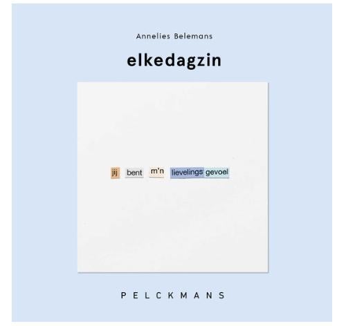 elkedagzin Annelies Belemans 9789464019292, Ophalen of Verzenden, Zo goed als nieuw