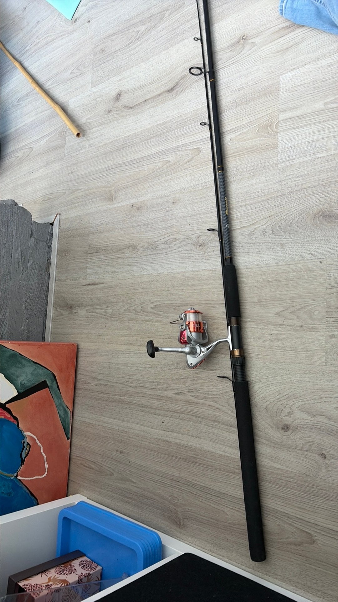 DLT Pursuit Werphengel met Molen, Watersport en Boten, Ophalen, Gebruikt, Complete hengel