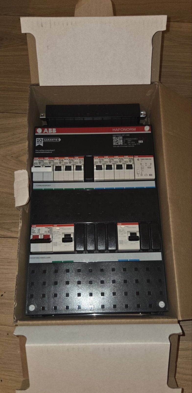 ABB Busboard Groepenkast 1-fase of 3-fase met kookgroep, Ophalen of Verzenden, Nieuw, ABB, Groepenkast