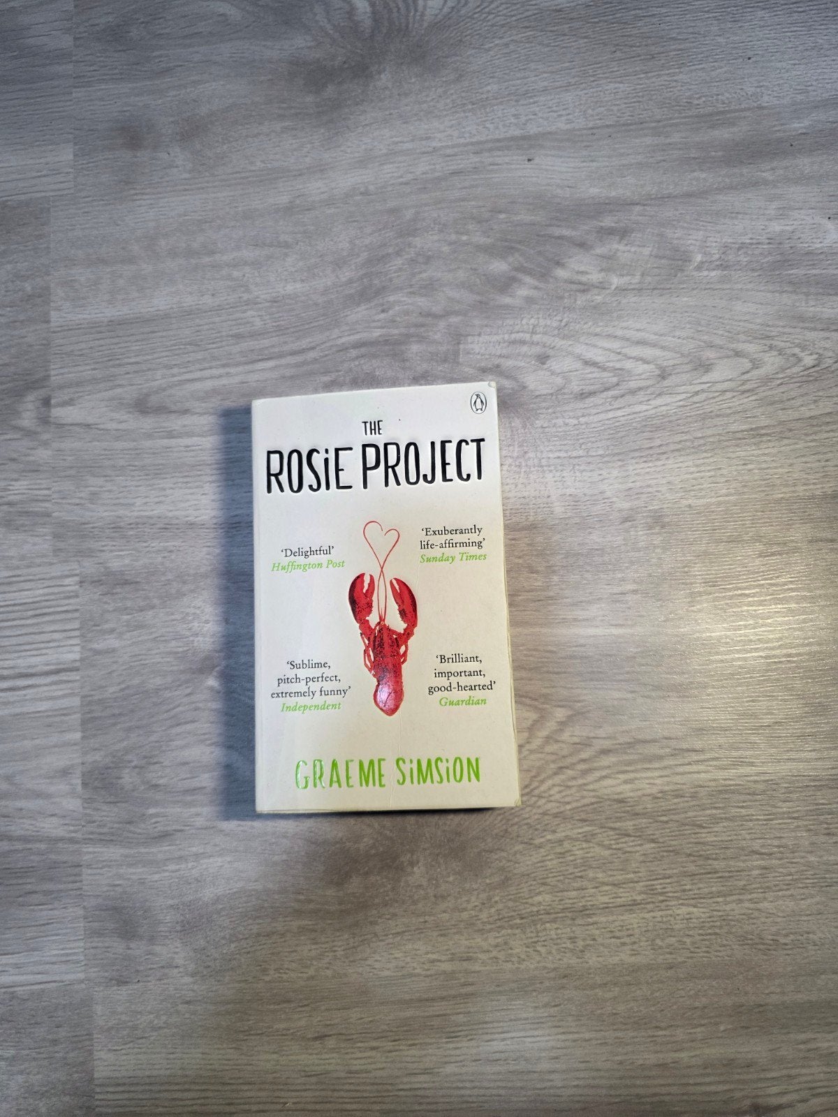 The Rosie Project - Graeme Simsion (Engels), Boeken, Ophalen of Verzenden, Gelezen, Graeme Simsion