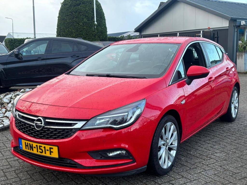 Opel Astra 1.4 Turbo 5-Deurs Rood 2015 Nieuw Model, Auto's, Stof, Gebruikt, Euro 6, 150 pk