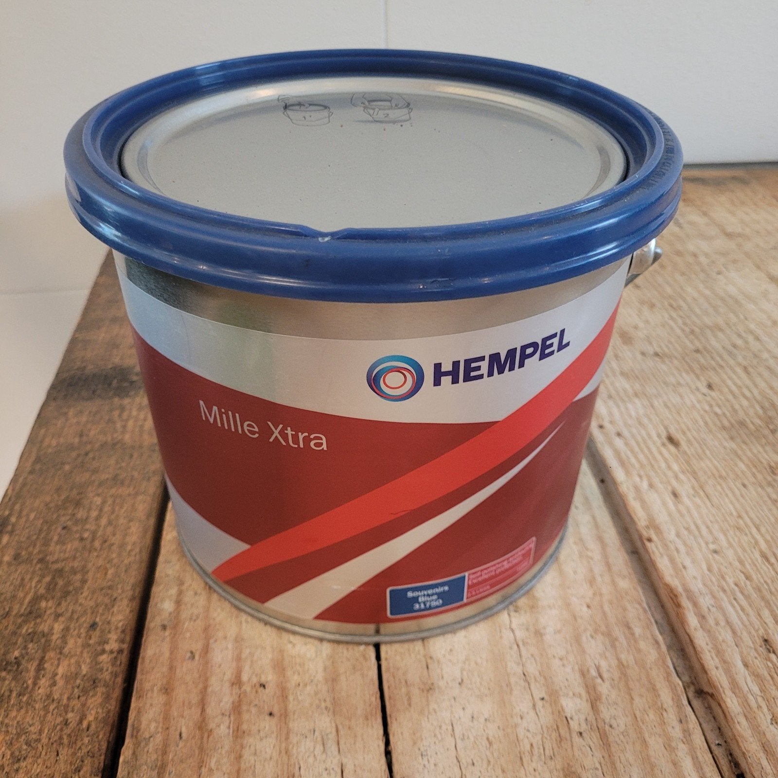 Hempel Mille Xtra Antifouling - Souvenirs Blue 31760, Blauw, Nieuw, Ophalen of Verzenden, Verf