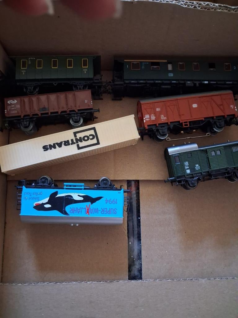 TE KOOP MARKLIN WAGONS LOOP OF SLOOP ZOVP, Hobby en Vrije tijd, Modeltreinen | H0, Arnold, Gebruikt, Gelijkstroom, Wagon