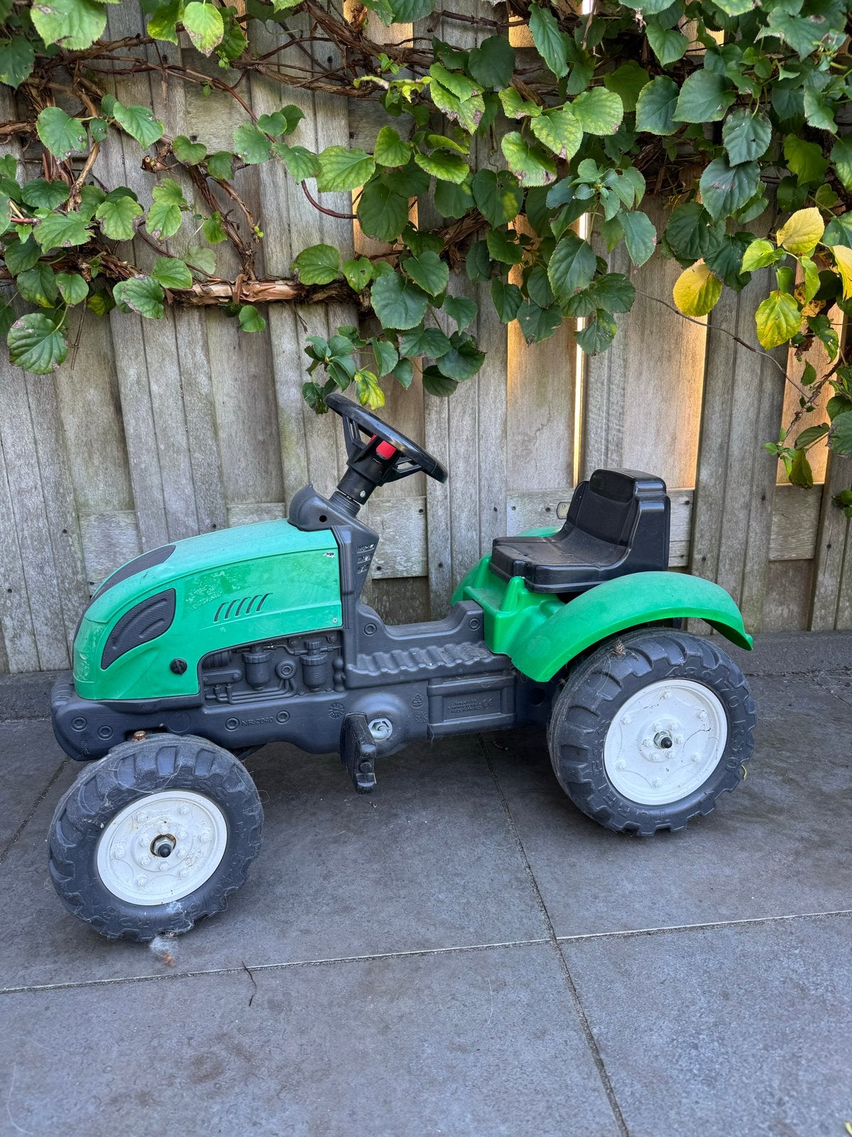 Groene traptractor voor kinderen, Ophalen, Gebruikt, Trapvoertuig