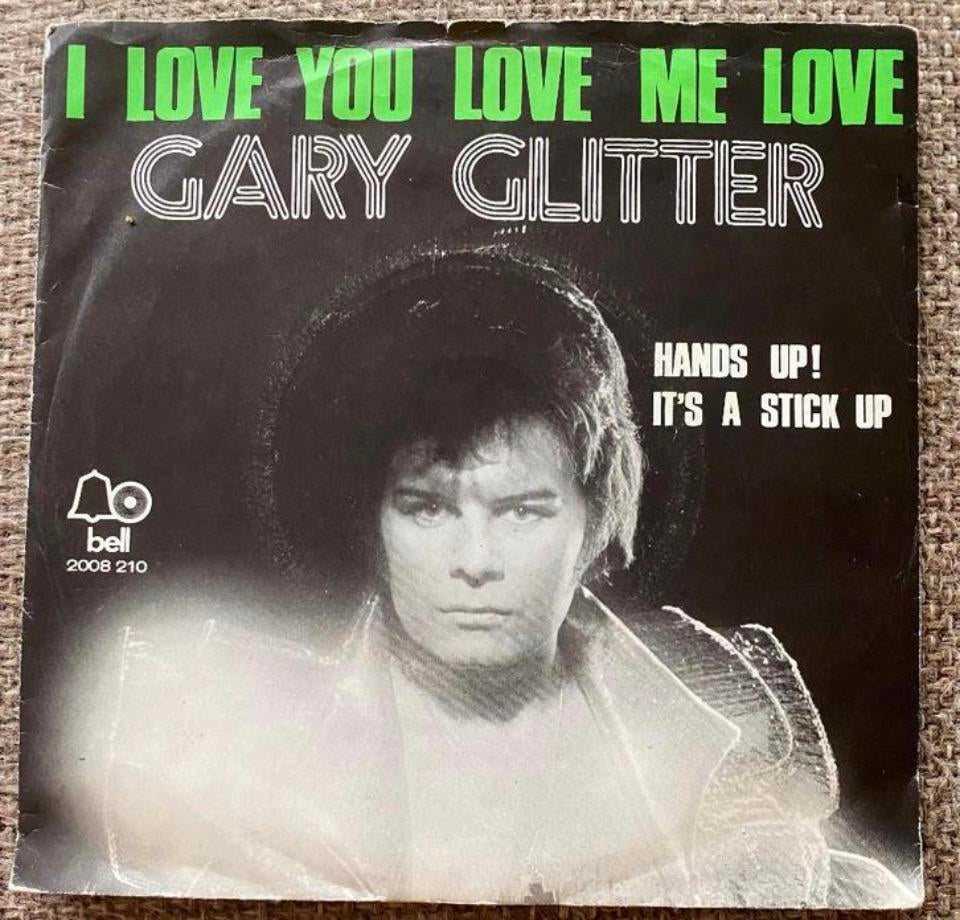 Vinyl Singeltje Gary Glitter 1973, Cd's en Dvd's, Vinyl Singles, Ophalen of Verzenden, Zo goed als nieuw, Pop