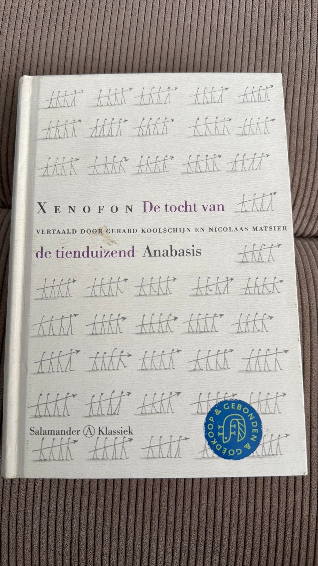 Xenofon - De tocht van de tienduizend, Ophalen of Verzenden, Zo goed als nieuw, Xenofon