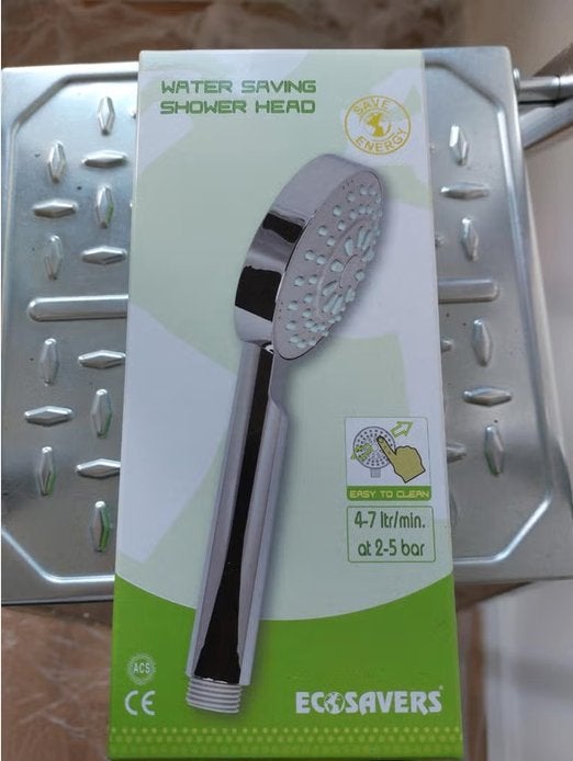 EcoSavers Waterbesparende Design Douchekop, Overige merken, Nieuw, Ophalen of Verzenden, Douche-accessoire