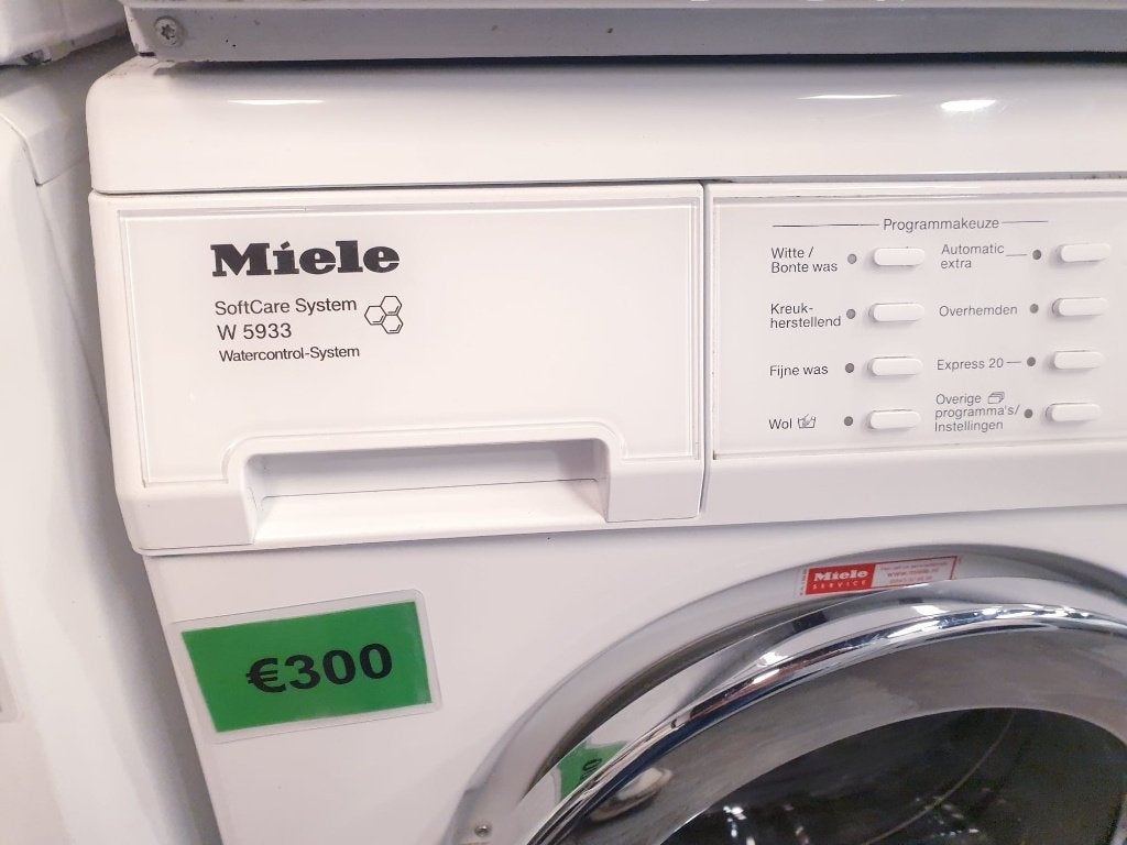 wasmachine miele 7kg 1600tpm A+++ INC GARANTIE, Ophalen, Zo goed als nieuw, Voorlader, 85 tot 90 cm